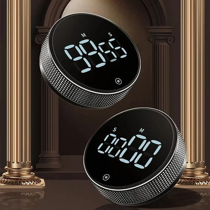 Smart Magnetic Kitchen Timer – Loud Alarm & Easy Dial Control ⏱️